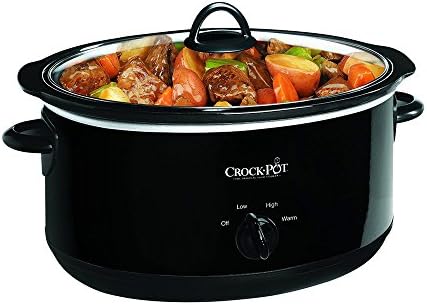 Crock-Pot 8 Quart Manual Slow Cooker – Black - Choice 159