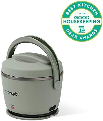 Crock-Pot Portable Electric Lunch Box Food Warmer – Green - Choice 295