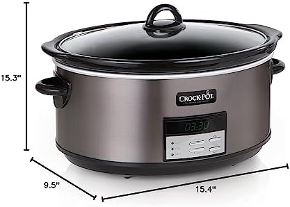 Crock-Pot 8 Quart Programmable Slow Cooker with Auto Warm - Choice 141