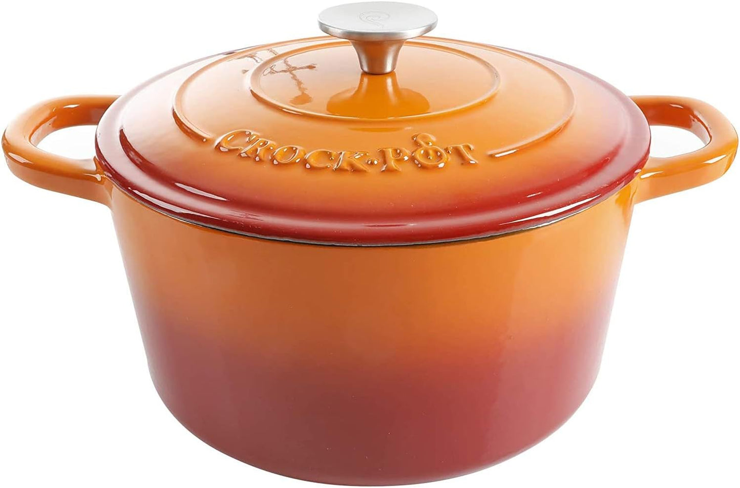 Crock-Pot 3 Quart Enameled Cast Iron Dutch Oven – Aqua - Choice 924