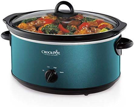 Crock-Pot 7 Quart Manual Slow Cooker – Turquoise - Choice 455