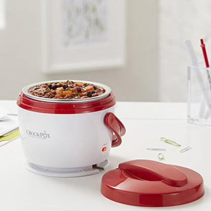Crock-Pot Portable Lunch Food Warmer – Red - Choice 684
