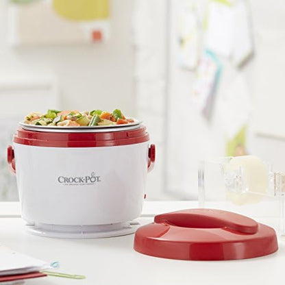 Crock-Pot Portable Lunch Food Warmer – Red - Choice 684