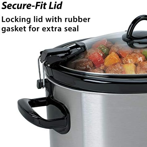 Crock-Pot Cook & Carry 6 Quart Portable Slow Cooker - Choice 432