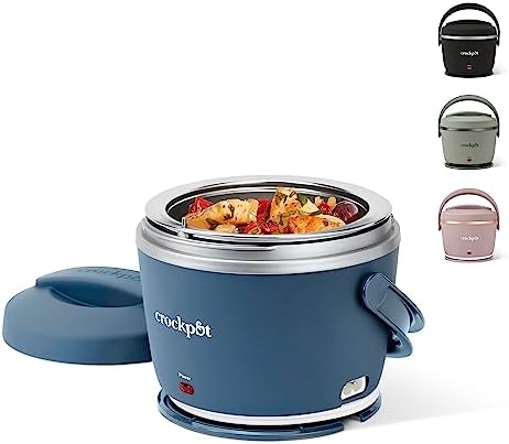 Crock-Pot Electric Lunch Box Food Warmer 20oz – Faded Blue - Choice 635