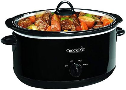 Crock-Pot 8 Quart Manual Slow Cooker – Black - Choice 159