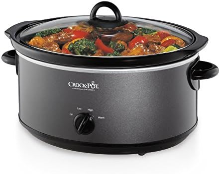 Crock-Pot 7 Quart Slow Cooker – Charcoal - Choice 974