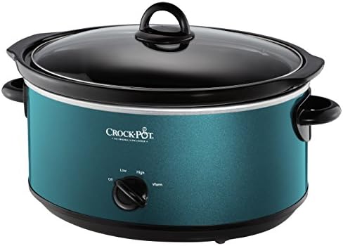 Crock-Pot 7 Quart Manual Slow Cooker – Turquoise - Choice 455