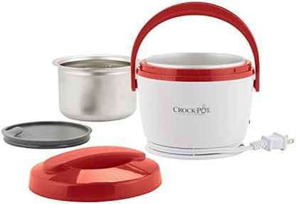 Crock-Pot Portable Lunch Food Warmer – Red - Choice 684