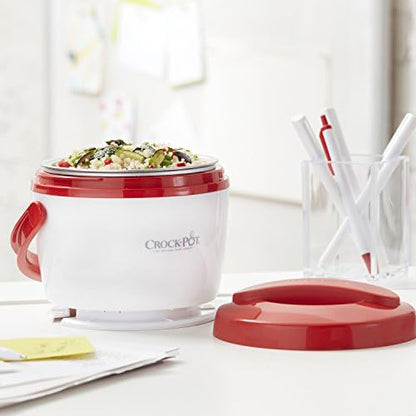 Crock-Pot Portable Lunch Food Warmer – Red - Choice 684