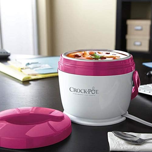 Crock-Pot Lunch Crock Portable Food Warmer 20oz – Pink - Choice 841