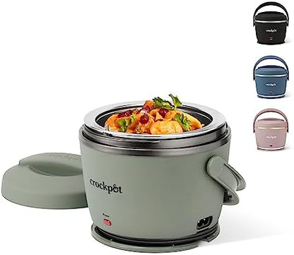 Crock-Pot Portable Electric Lunch Box Food Warmer – Green - Choice 295