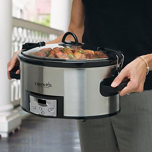Crock-Pot Cook & Carry 6 Quart Programmable Slow Cooker - Choice 501