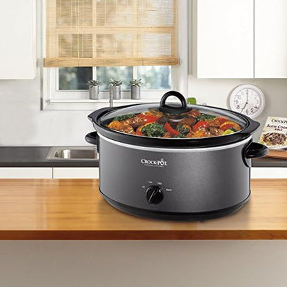Crock-Pot 7 Quart Slow Cooker – Charcoal - Choice 974