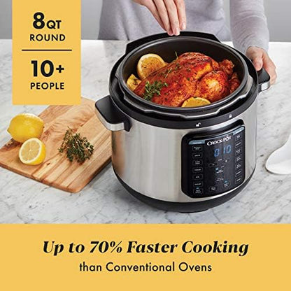 Crock-Pot 8 Quart Express Crock Multi-Use Pressure Cooker - Choice 239