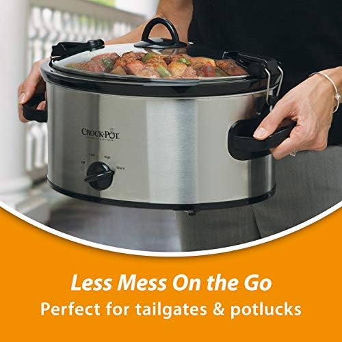 Crock-Pot Cook & Carry 6 Quart Portable Slow Cooker - Choice 432
