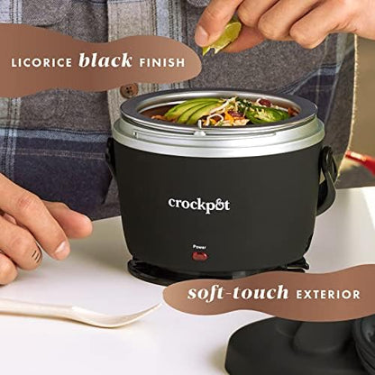 Crock-Pot Electric Lunch Box Food Warmer 20oz – Black - Choice 394