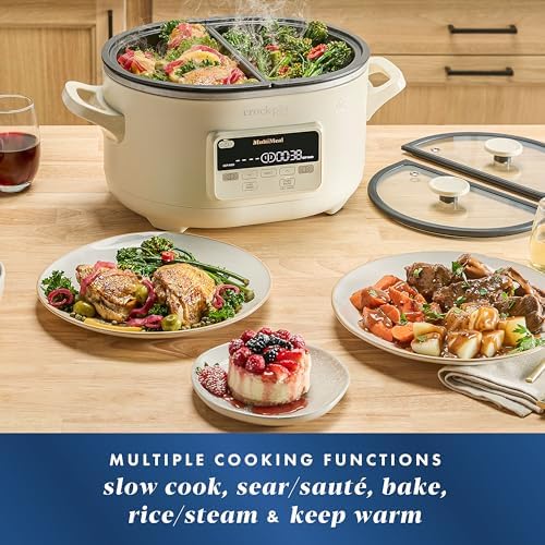 Crock-Pot MultiMeal Multicooker with Programmable Slow Cooker - Choice 194