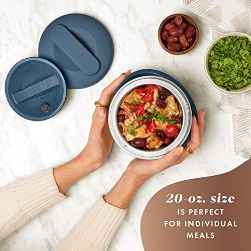 Crock-Pot Electric Lunch Box Food Warmer 20oz – Faded Blue - Choice 635