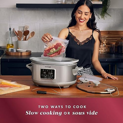 Crock-Pot 7 Quart Programmable Cook & Carry Slow Cooker - Choice 717