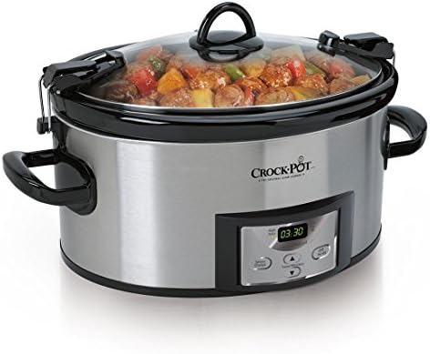 Crock-Pot Cook & Carry 6 Quart Programmable Slow Cooker - Choice 501