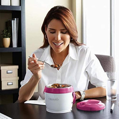 Crock-Pot Lunch Crock Portable Food Warmer 20oz – Pink - Choice 841