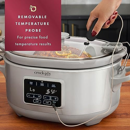 Crock-Pot 7 Quart Programmable Cook & Carry Slow Cooker - Choice 717