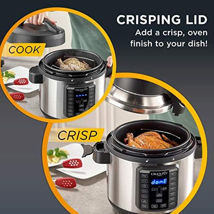 Crock-Pot Express Crisp 8 Quart 10-in-1 Pressure Cooker - Choice 419