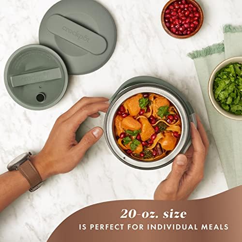 Crock-Pot Portable Electric Lunch Box Food Warmer – Green - Choice 295