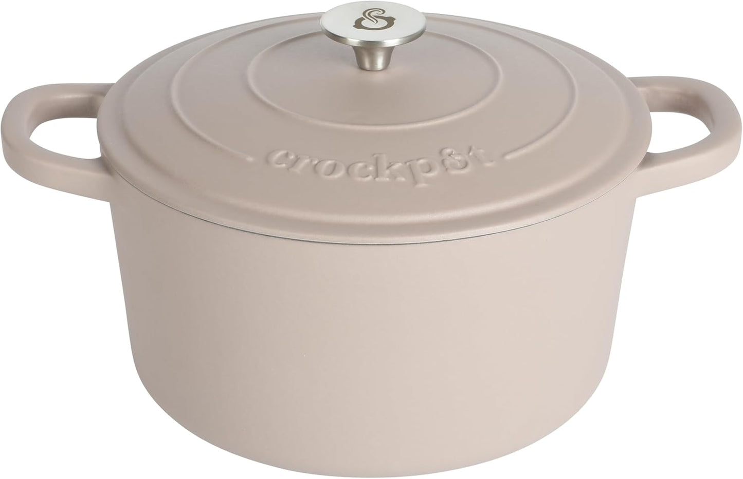 Crock-Pot 3 Quart Enameled Cast Iron Dutch Oven – Aqua - Choice 924