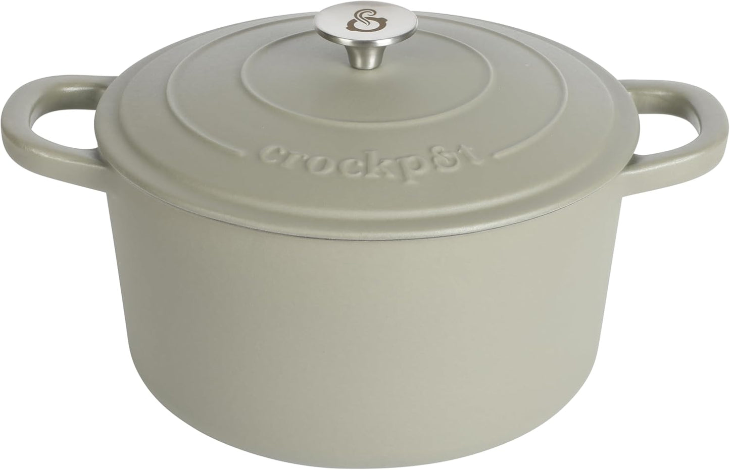 Crock-Pot 3 Quart Enameled Cast Iron Dutch Oven – Aqua - Choice 924