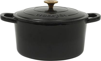 Crock-Pot 3 Quart Enameled Cast Iron Dutch Oven – Aqua - Choice 924