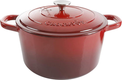 Crock-Pot 3 Quart Enameled Cast Iron Dutch Oven – Aqua - Choice 924