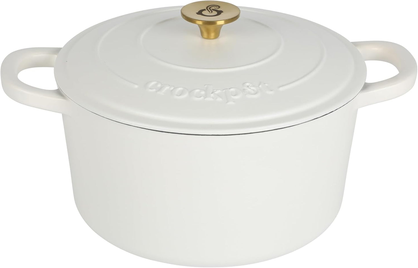 Crock-Pot 3 Quart Enameled Cast Iron Dutch Oven – Aqua - Choice 924