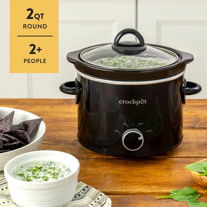 Crock-Pot 2 Quart Mini Slow Cooker – Classic Compact Cooker - Choice 209